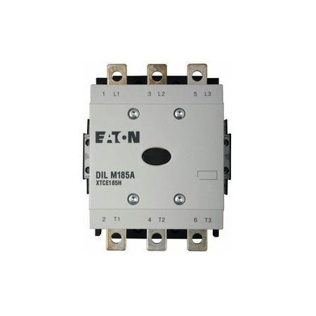 Eaton Definite Purpose Contactor, 110V-130V DC, 3 P, Non-Reversing, 3 Phase, Screw XTCE185H22AD
